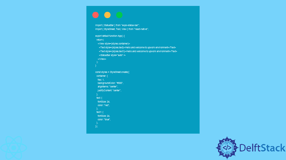 set-the-text-color-in-react-native-delft-stack